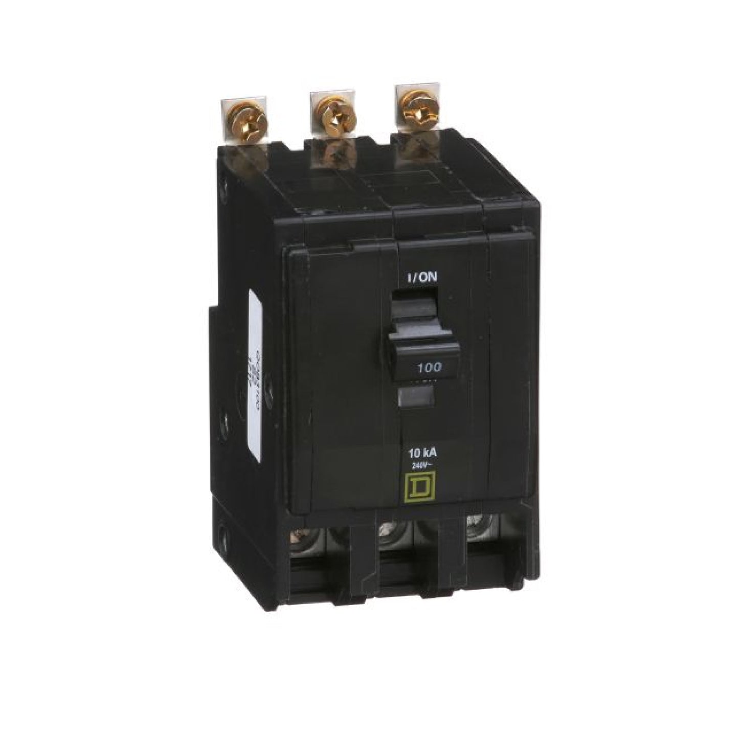 Interruptor Termomagnético 3 Polos 100 A Square D Atornillable Schneider Electric QOB3100