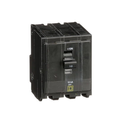 Interruptor Termomagnético 3 Polos 10 A Square D Enchufable Schneider Electric QO310