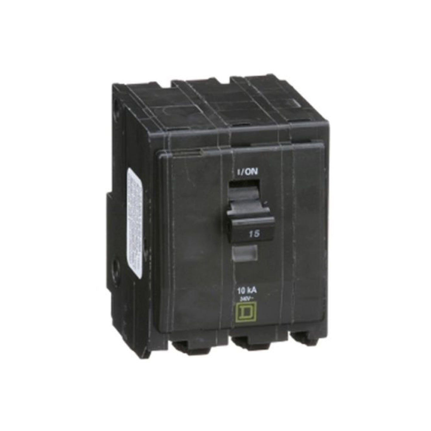 Interruptor Termomagnético 3 Polos 15 A Square D Atornillable Schneider Electric QOB315