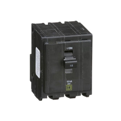 Interruptor Termomagnético 3 Polos 15 A Square D Atornillable Schneider Electric QOB315