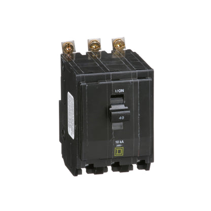 Interruptor Termomagnético 3 Polos 40 A Square D Atornillable Schneider Electric QOB340