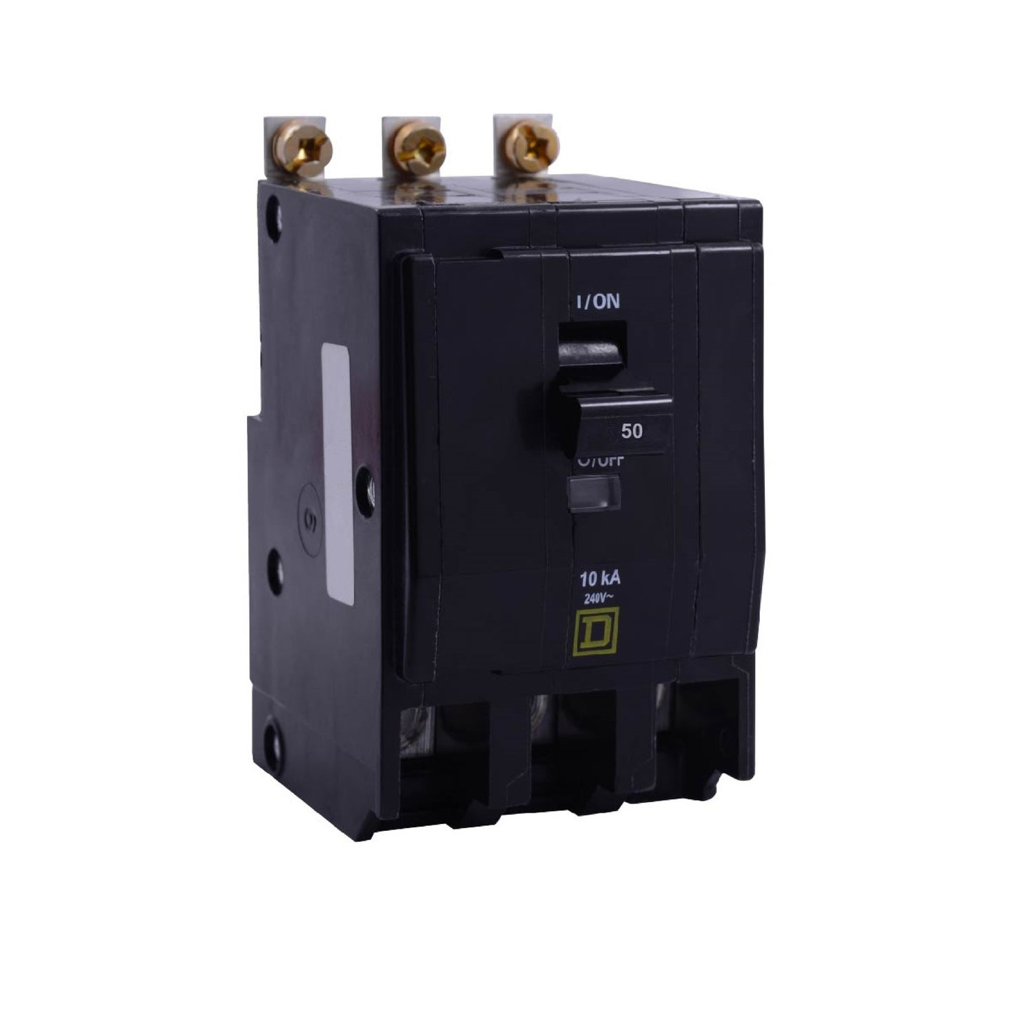 Interruptor Termomagnético 3 Polos 50 A Square D Atornillable Schneider Electric QOB350