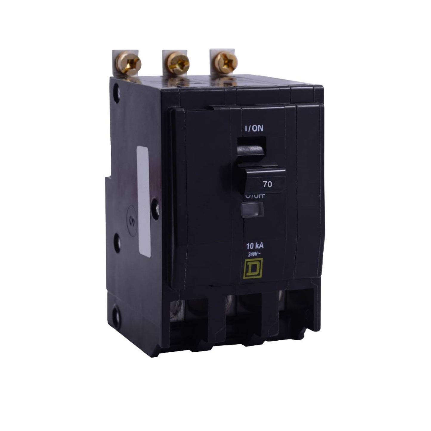 Interruptor Termomagnético 3 Polos 70 A Square D Atornillable Schneider Electric QOB370