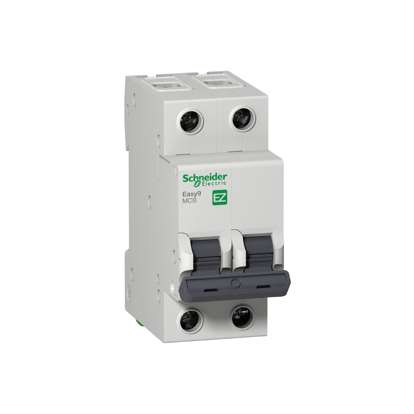 Interruptor Termomagnético Easy9 2 Polos 63 A Curva C Riel Din Schneider Electric EZ9F56263