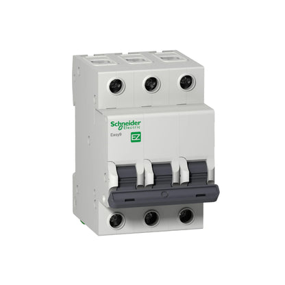 Interruptor Termomagnético Easy9 3 Polos 16 A Curva C Riel Din Schneider Electric EZ9F56316