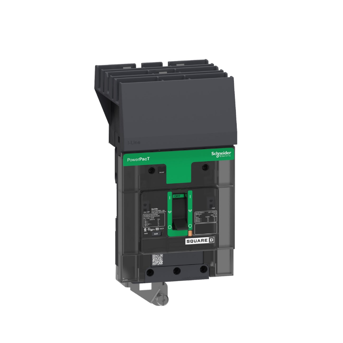 Interruptor Termomagnético Power Pact B 3P 30 A I-Line Schneider Electric BDA36030