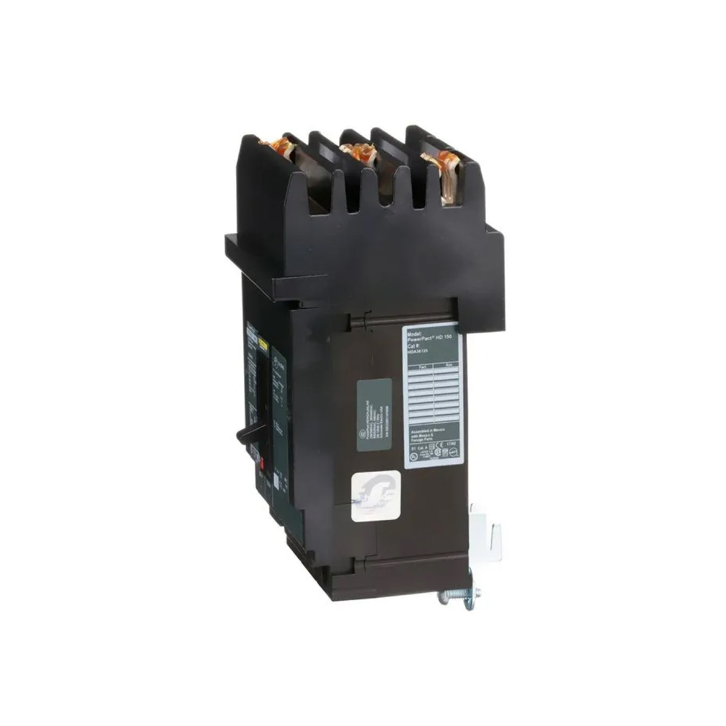 Interruptor Termomagnético Power Pact H 3P 125 A I-Line Schneider Electric HDA36125