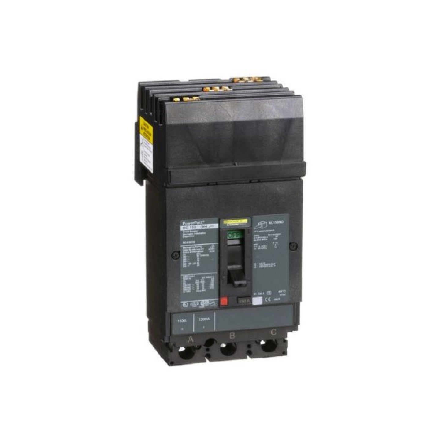 Interruptor Termomagnético Power Pact H 3P 150 A I-Line Schneider Electric HGA36150