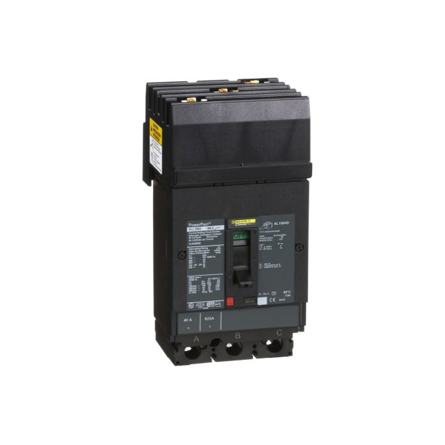 Interruptor Termomagnético Power Pact H 3P 40 A I-Line Schneider Electric HJA36040