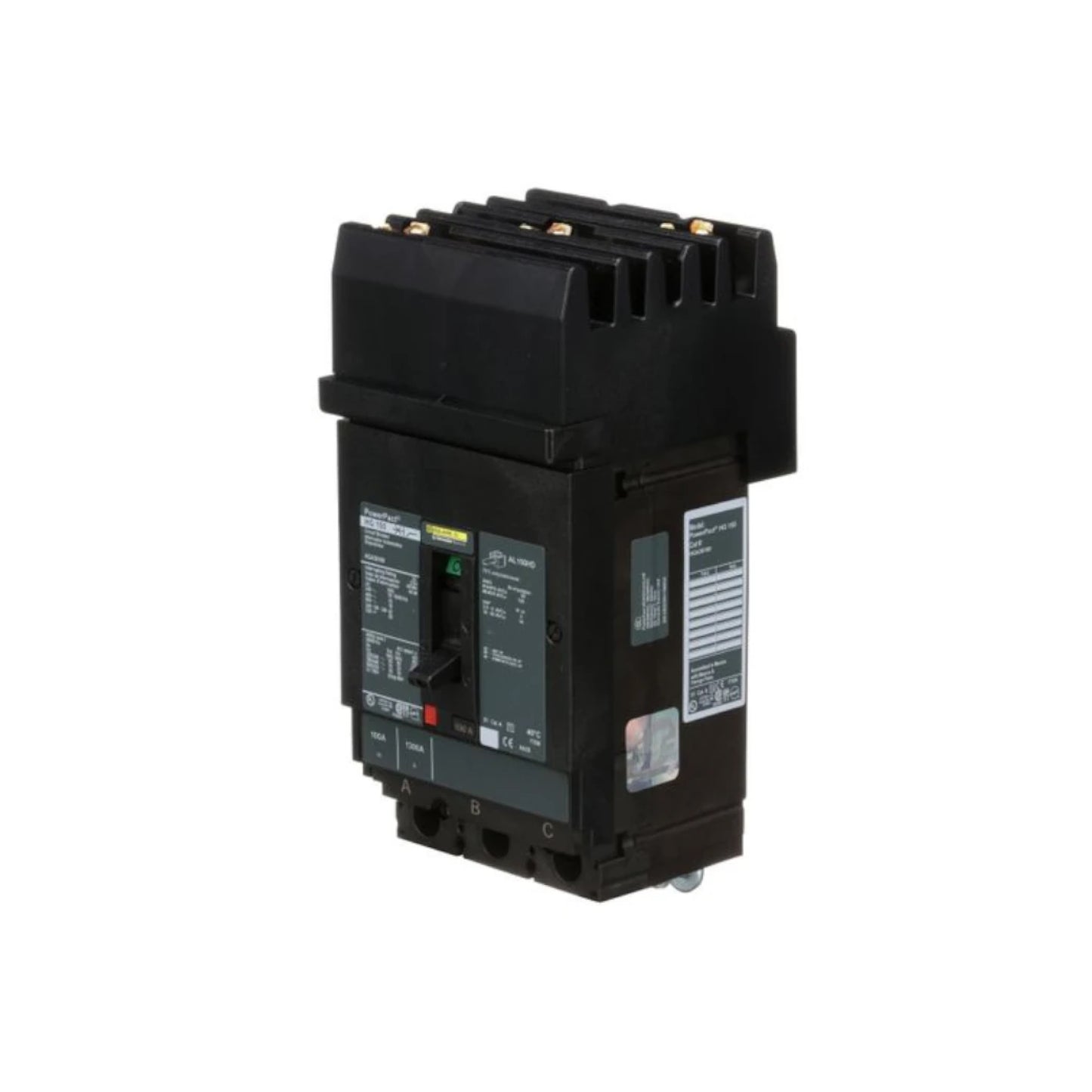 Interruptor Termomagnético Power Pact H 3P 80 A I-Line Schneider Electric HDA36080