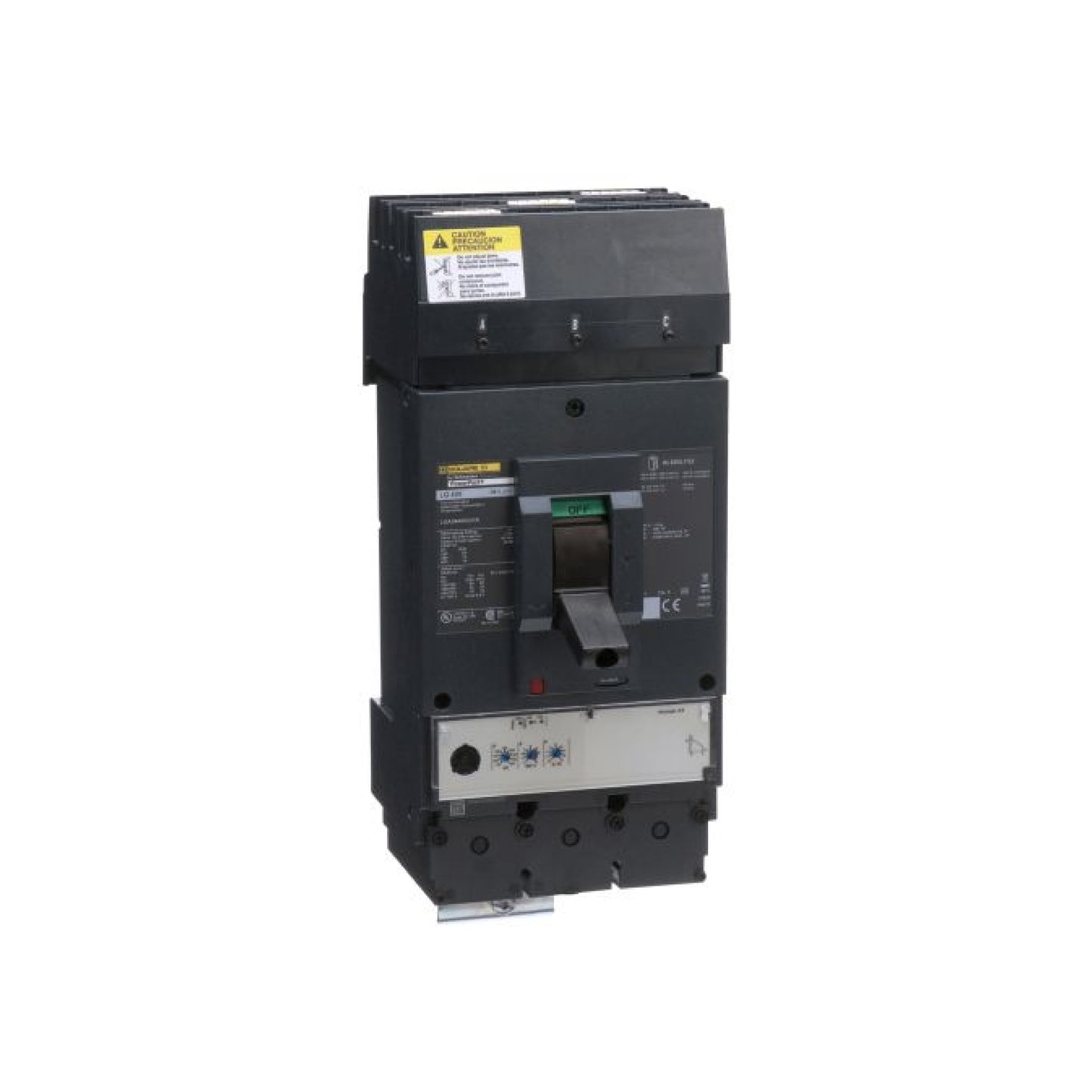 Interruptor Termomagnético Power Pact L 3P 400 A I-Line Schneider Electric LGA36400U31X