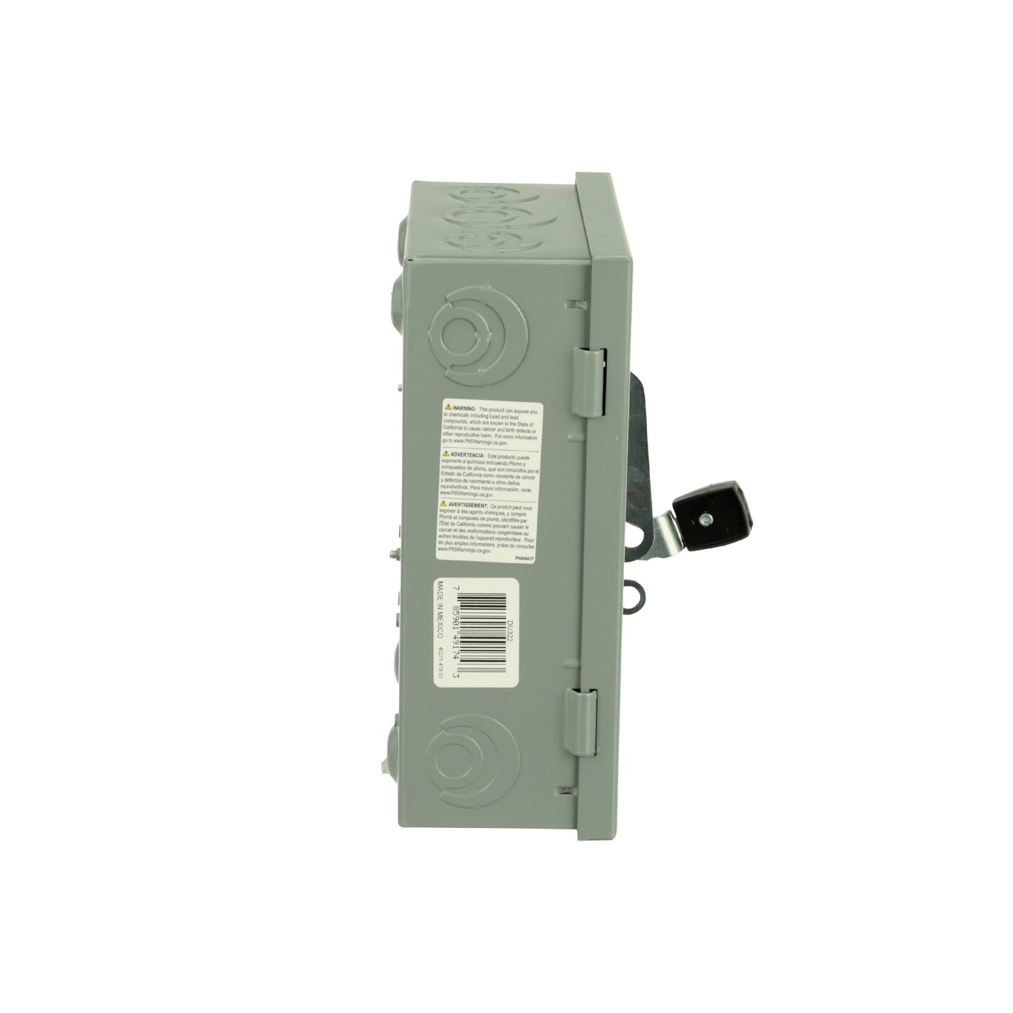 Interruptor de Seguridad 3 Polos 60A Schneider Electric DU322