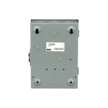 Interruptor de Seguridad con Porta Fusibles 2 Polos 30 A 3H 3F NEMA 1 Neutro Square D Schneider Electric D221N