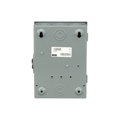 Interruptor de Seguridad con Porta Fusibles 2 Polos 30 A 3H 3F NEMA 1 Neutro Square D Schneider Electric D221N