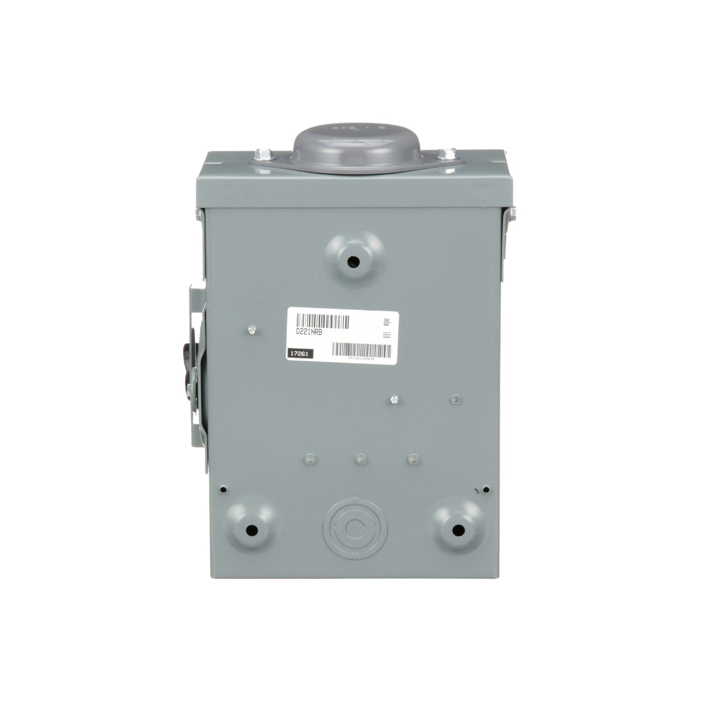 Interruptor de Seguridad con Porta Fusibles 2 Polos 30 A NEMA 3R Neutro Square D Schneider Electric D221NRB