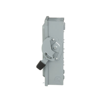 Interruptor de Seguridad con Porta Fusibles 3 Polos 60 A 4H 3F NEMA 1 Neutro Square D Schneider Electric D322N