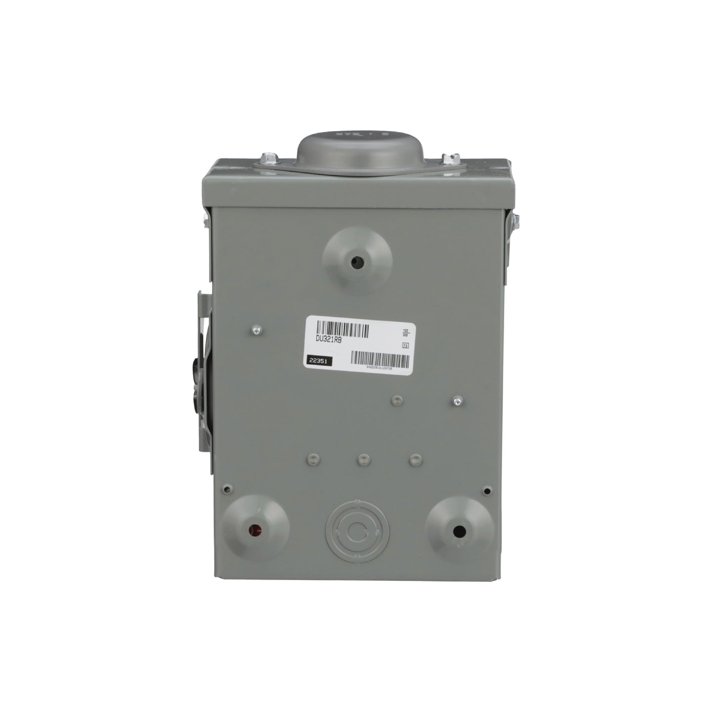 Interruptor de Seguridad sin Porta Fusibles 3 Polos 30 A NEMA 3R Square D Schneider Electric DU321RB