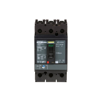 Interruptor Termomagnético Powerpact J, de 200A, 3 Polos, 35 kA a 600V, Zapatas Schneider Electric JGL36200