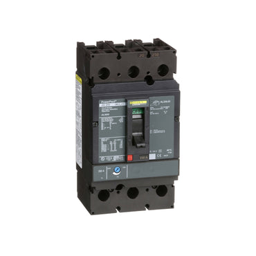 Interruptor Termomagnético Powerpact J, de 250A, 3 Polos, 18 kA a 600V, Zapatas Schneider Electric JGL36250