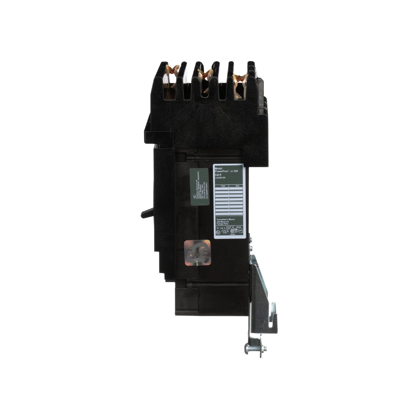 Interruptor Termomagnético Powerpact J, de 150A, 3 Polos, 65 kA a 600V, Zapatas Schneider Electric JJA36150