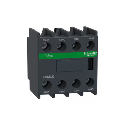 Tesys D-Bloque de Contactos Aux-2 Na + 2 NC-Conexión por Tornillo Schneider Electric LADN22