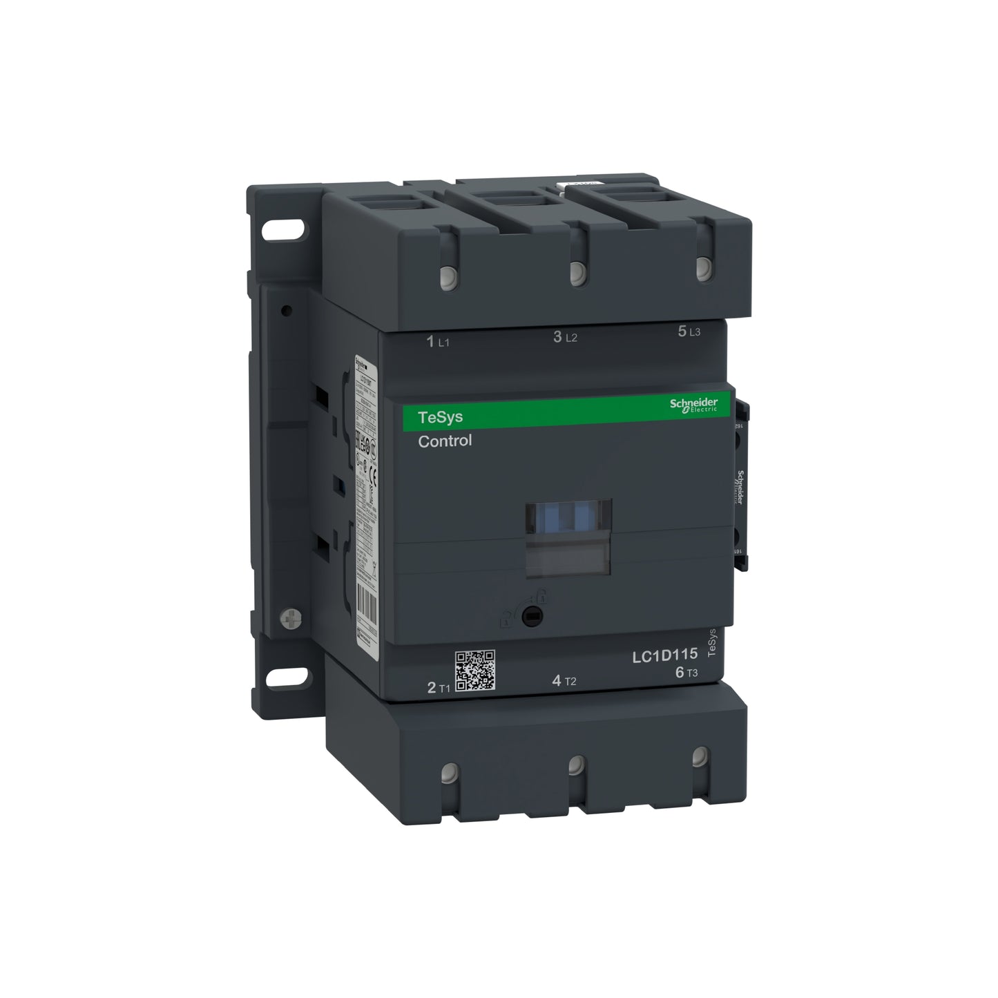 Tesys D-Contactor-3 P AC-3-<=440 V 115 A-Bobina 110 V CA 50/60 HZ Schneider Electric LC1D115F7