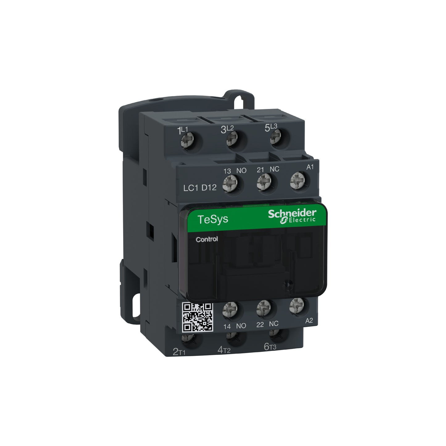 Contactor Tesysd de 12A, 440V, 3 Polos, 3 Fases, Bobina de 110V Schneider Electric LC1D12F7