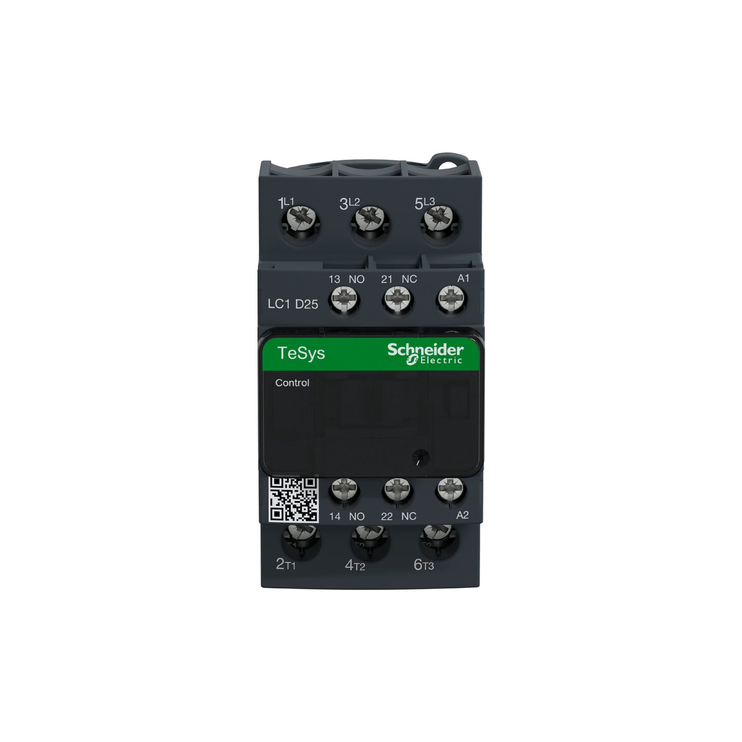 Contactor Tesysd de 25A, 440V, 3 Polos, 3 Fases, Bobina de 110V Schneider Electric LC1D25F7
