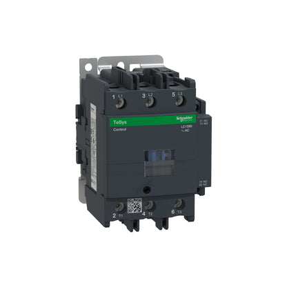Contactor Tesysd de 80A, 440V, 3 Polos, 3 Fases, Bobina de 110V Schneider Electric LC1D80F7