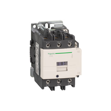Contactor Tesysd de 95A, 440V, 3 Polos, 3 Fases, Bobina de 110V Schneider Electric LC1D95F7