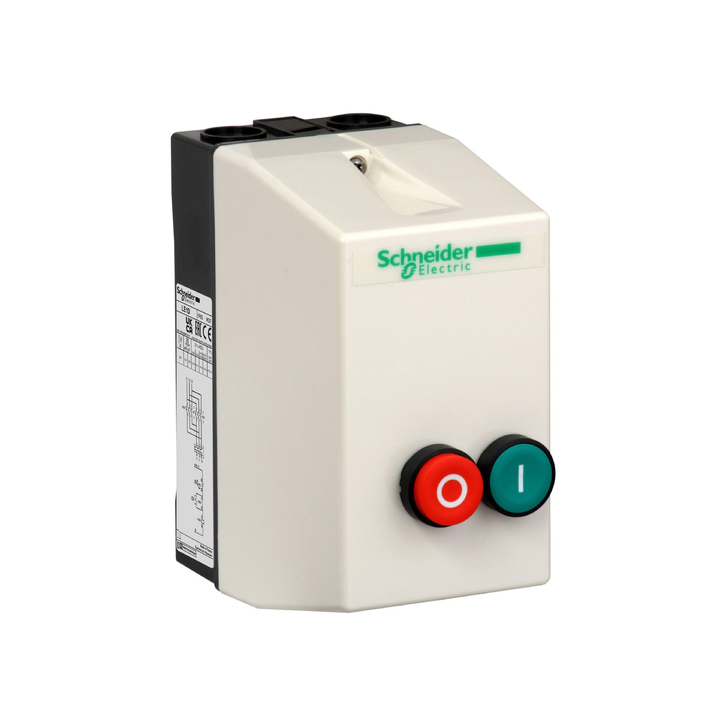 Tesys Le-Arrancador en Cofre 9 A-Bobina 220 V CA Schneider Electric LE1D09M7