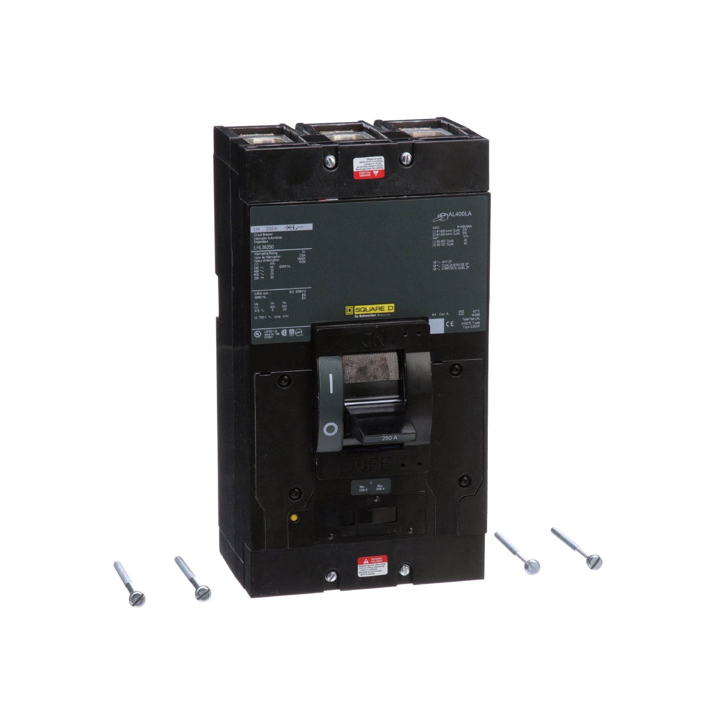 L 3 P 600V 300A Zapatas Schneider Electric LHL36250