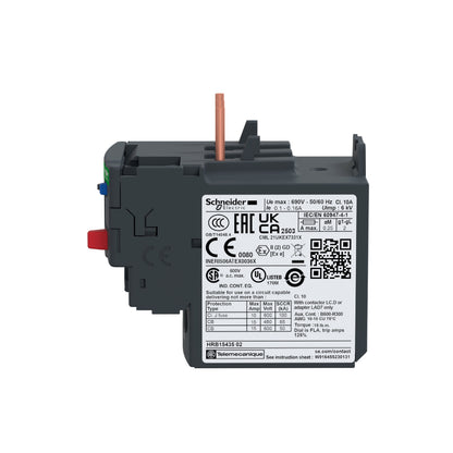 Tesys D-Relevador S de Protección Térmica-7...10 A-Clase 10A Schneider Electric LRD14