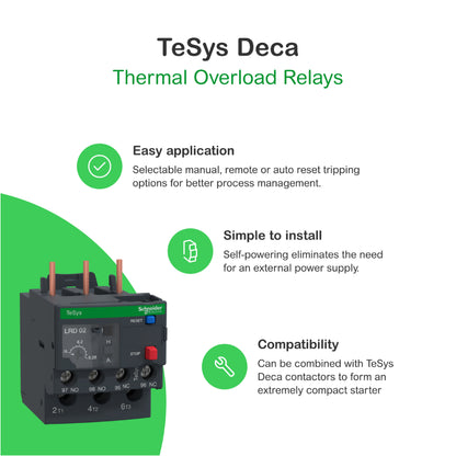Tesys D-Relevador S de Protección Térmica-16...24 A-Clase 10A Schneider Electric LRD22