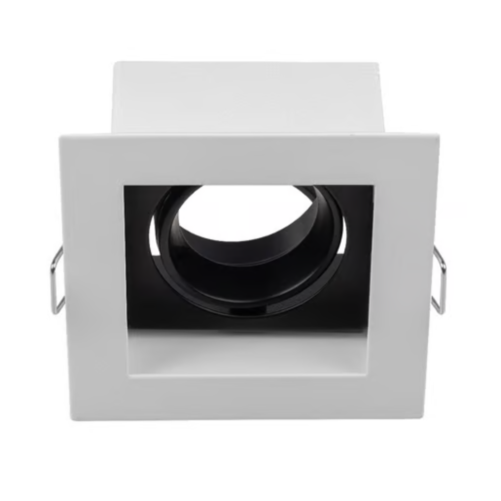 Lámpara de Techo Empotrable Base GX5.3/GU10 Dirigible Blanco 60W Tecnolite