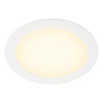 Lámpara Bucaramanga de Techo LED Empotrable para Interior Luz Cálida 12W Blanco Tecnolite