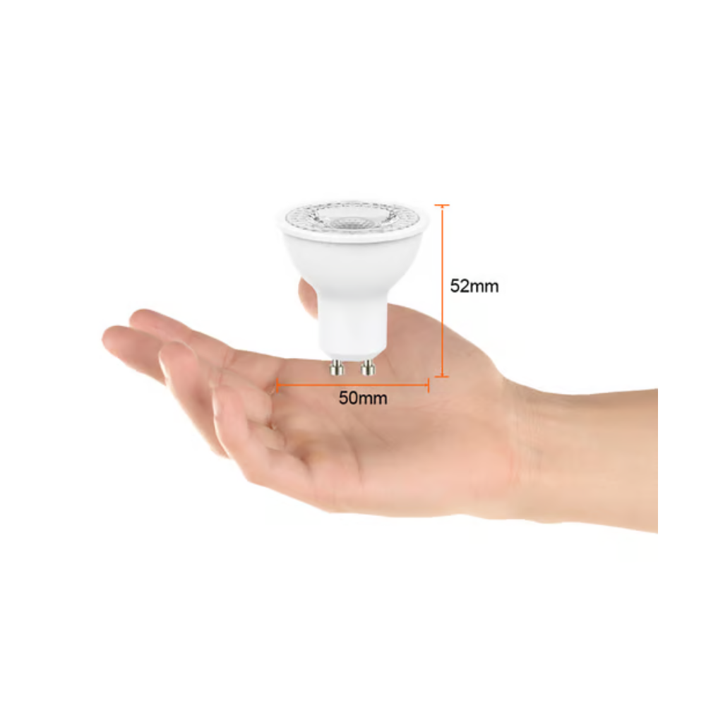 Lámpara LED Foco GU10  Luz Cálida 5.5W Tecnolite