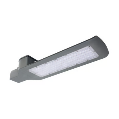Lámpara LED de poste con fotocelda 120W Luz Fría Satinado Tecnolite