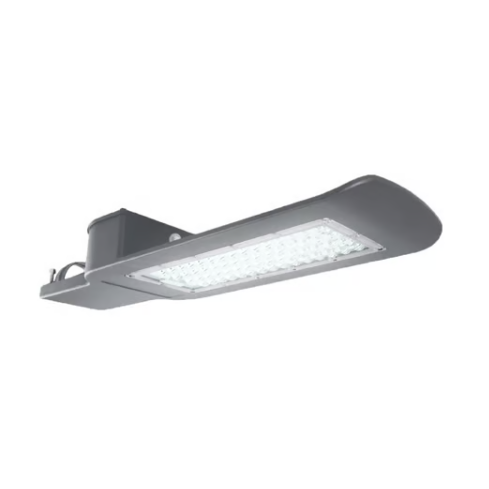 Lámpara LED de poste con fotocelda 120W Luz Fría Satinado Tecnolite
