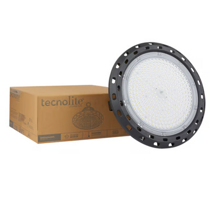 Lámpara LED industrial Luz Fría 200W Negro Tecnolite