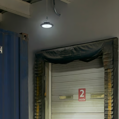Lámpara LED industrial Luz Fría 200W Negro Tecnolite