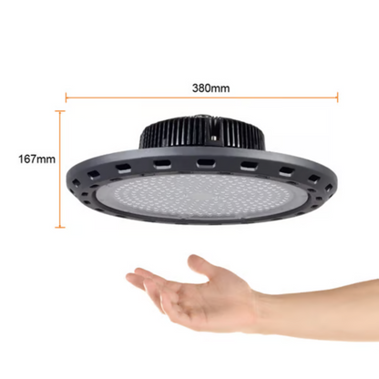 Lámpara LED industrial Luz Fría 200W Negro Tecnolite