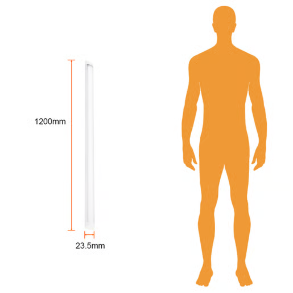 Lámpara LED lineal Luz Fría 36W Blanco Tecnolite