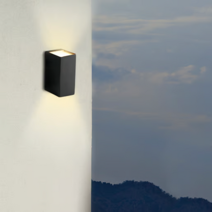 Lámpara Pared LED Empotrable para Exterior Luz Cálida 9W Gris Tecnolite