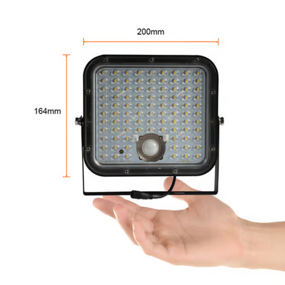 Lámpara Solar LED 30W Luz Fría IP65 Tecnolite