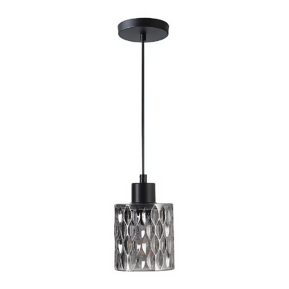 Lámpara colgante E27 8.5W Negro Tecnolite