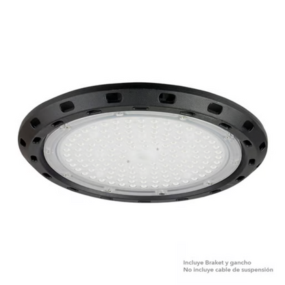 Lámpara colgante LED Luz Fría 100W Negro Tecnolite