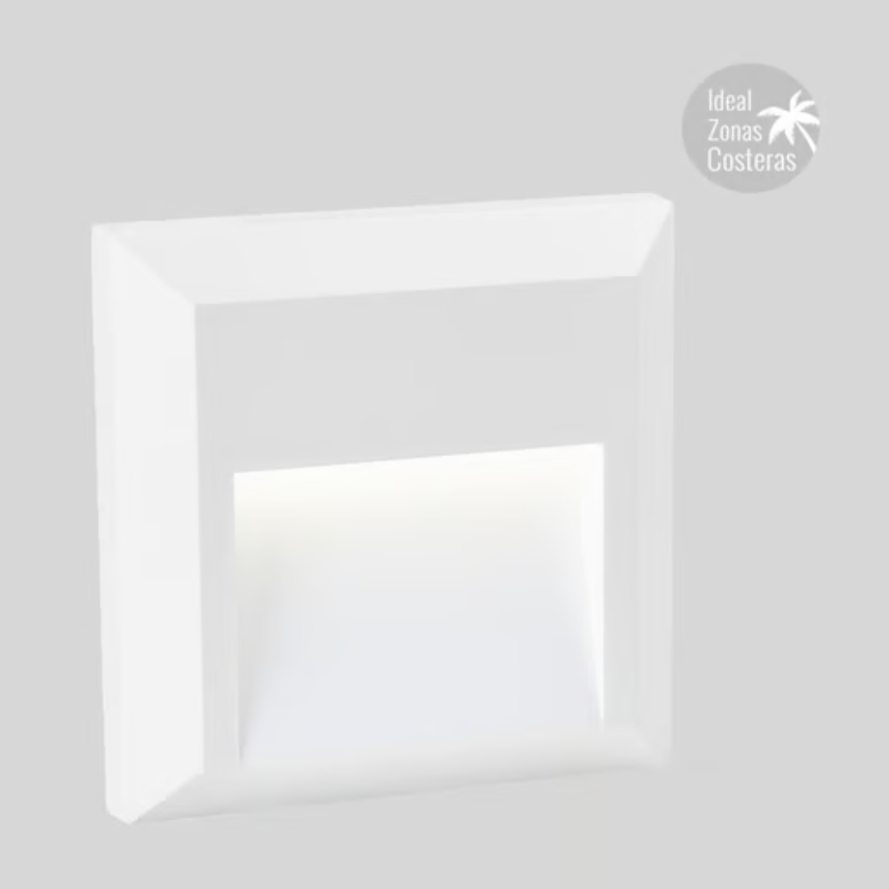 Lámpara de Exterior LED Luz Fría 1W Blanco Tecnolite