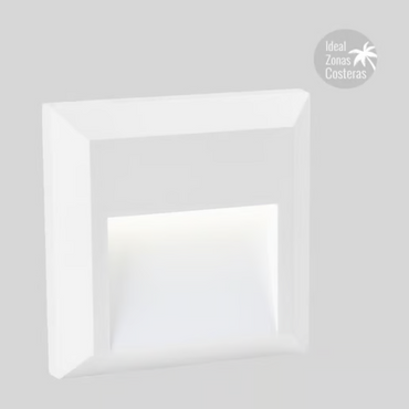 Lámpara de Exterior LED Luz Fría 1W Blanco Tecnolite