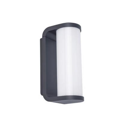 Lámpara de Pared Exterior LED Gris 10W Luz Cálida Tecnolite